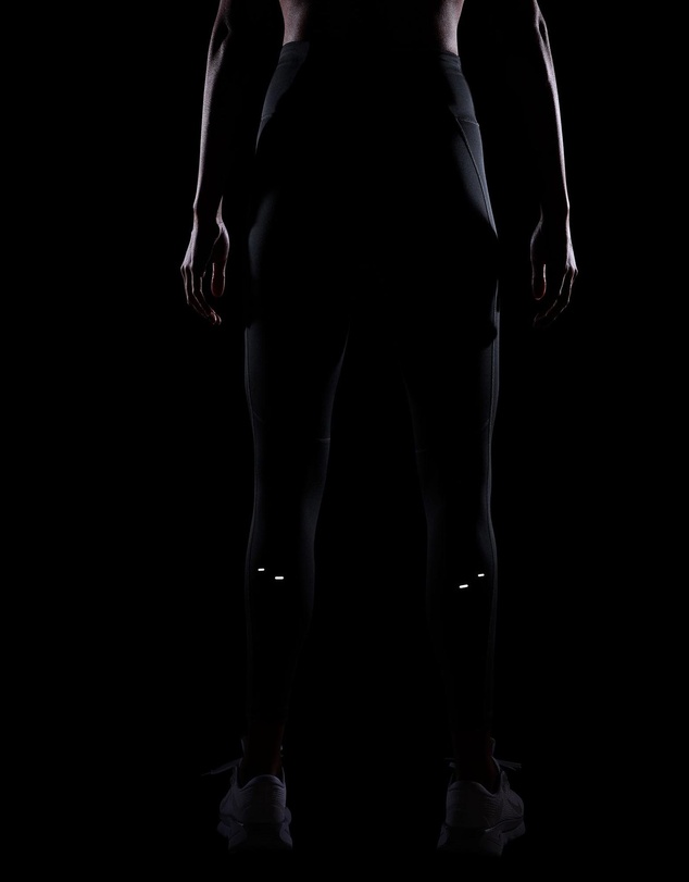 Nike - Tempo Swoosh Run Dri-FIT High-Waisted 7/8 Running Leggings