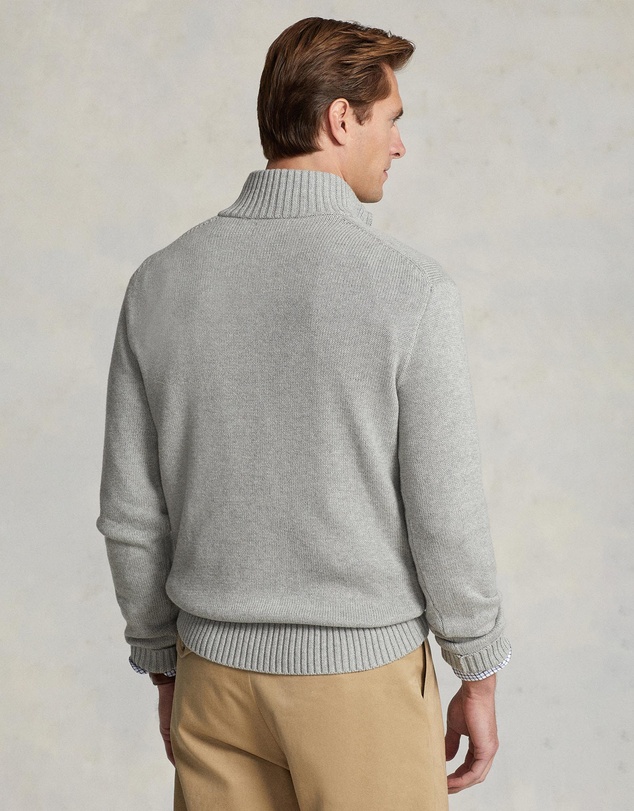 Polo Ralph Lauren - Cotton Quarter-Zip Sweater