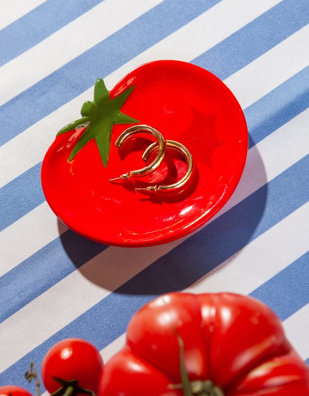 DOIY - Dolce Vita Trinket Tray Tomato