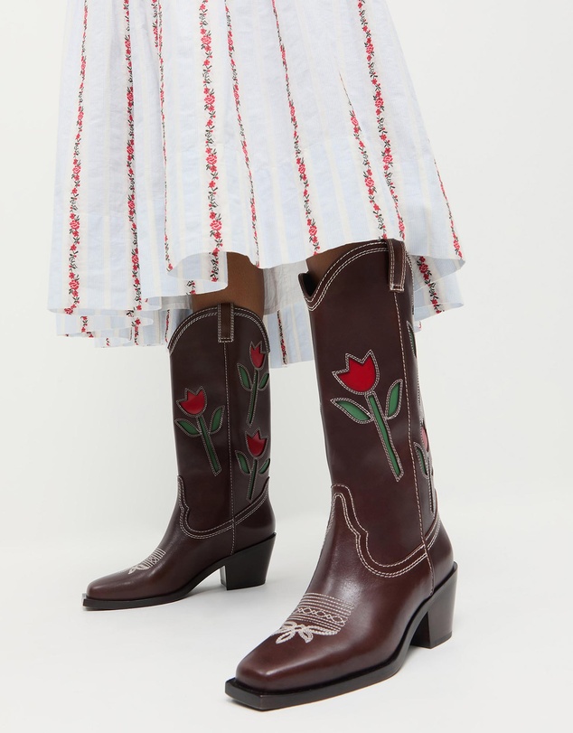 Loeffler Randall - Wilder Cowboy Boots