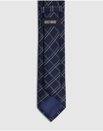 Oxford - Malcolm Check 7Cm Silk Tie