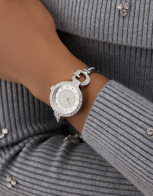 GUESS - Guess Giselle Ladies Silver Tone Analogue Watch
