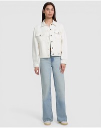 GUESS - GUESS JEANS Eco Oversize Trucker Jacket