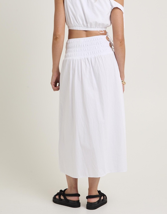 Subtitled - Clara Tie Side Maxi Skirt