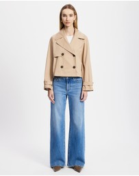 Emme - Afelio Cropped Trench