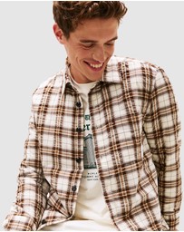 Tommy Hilfiger - Relaxed Fit Padded Seersucker Overshirt