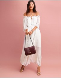 Belle & Bloom - Amour Amour Ruffled Midi Dress