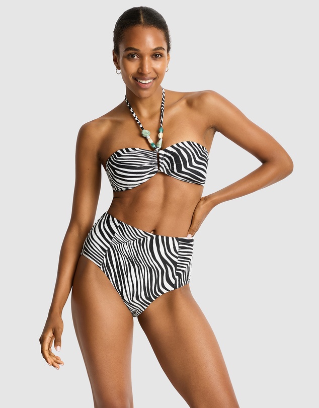 Sea Level Australia - Zebralis Panelled High Waist Pant