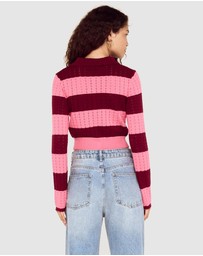 MINKPINK - Selena Pointelle Cardigan