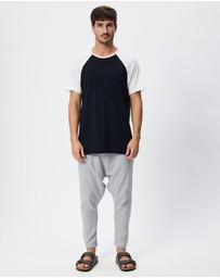Surrounded By Ghosts - The Thorite Cotton Raglan T-Shirt