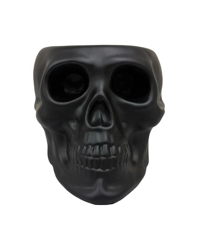 Urban Attitude - Urban Attitude Skull Statue - Matte Black