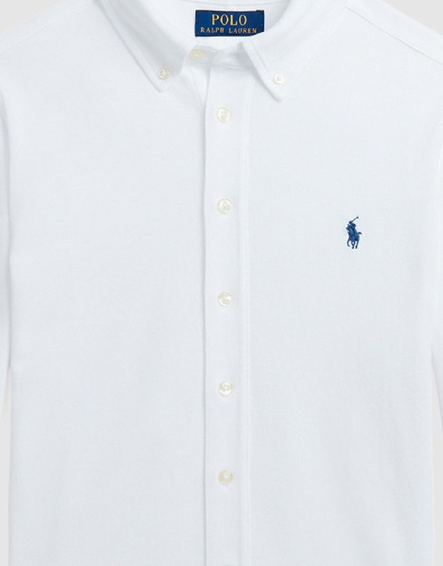 Polo Ralph Lauren - Featherweight Cotton Mesh Shirt - Teens