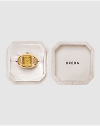 Breda - Nocturne Gold Expandable Ring Watch, 16MM