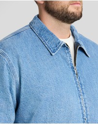 Johnny Bigg - Denim Zip Thru Jacket
