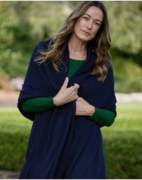 Bamboo Body - Bamboo & Recycled Cashmere Wool Travel Wrap 