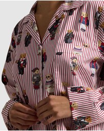Polo Ralph Lauren - Madison Cotton Long Sleeve Button Down Pyjama Set