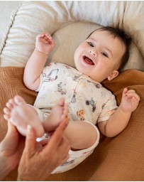 Bebe by Minihaha - Clayton SS Zipsuit - Babies