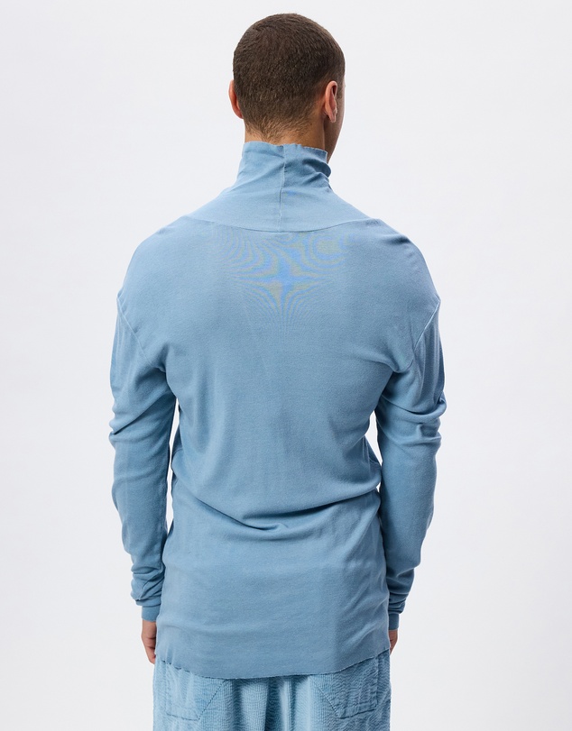 Surrounded By Ghosts - The Atacamite Slim Rib Knit Turtle Neck T-Shirt