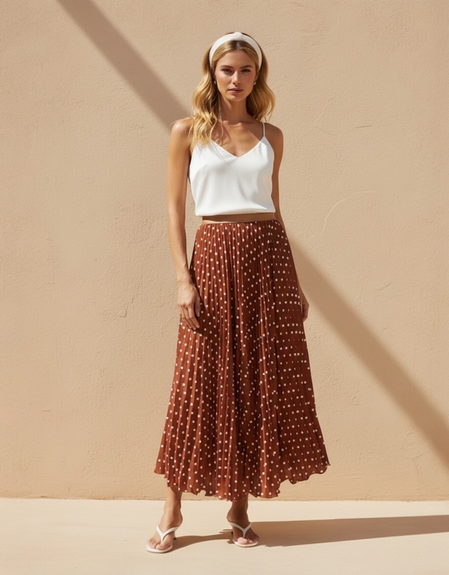 Mossée - Lucky Polka Dot Skirt