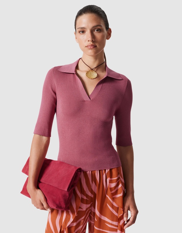 & Other Stories - Collared Short-Sleeve Top