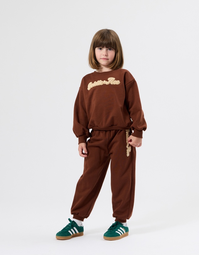 Goldie + Ace - Comfy Embroidered Sweater - Babies-Kids