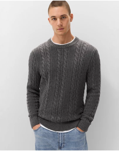 UNISON - Cable Crew Knit
