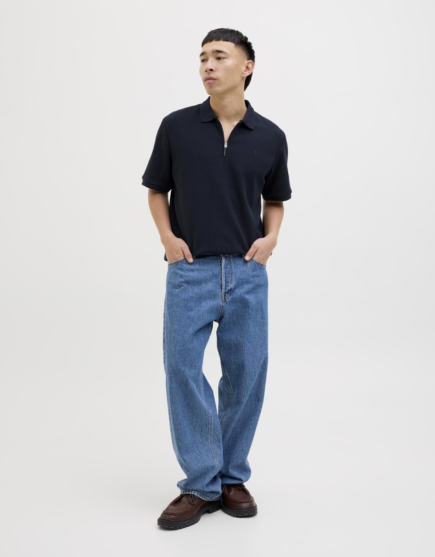 Jack & Jones - Austin Zip SS Polo