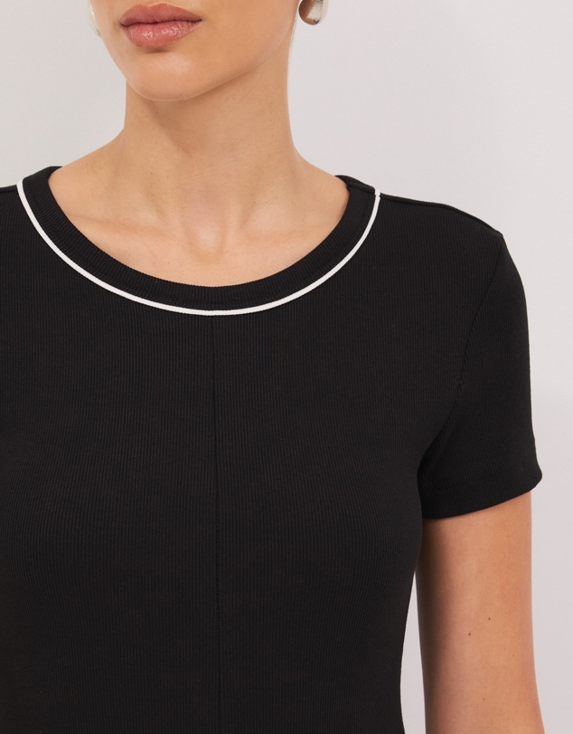 Calli - Taylor Rib Tee Midi Dress