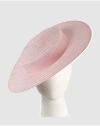 Max Alexander - Pink Boater Hat