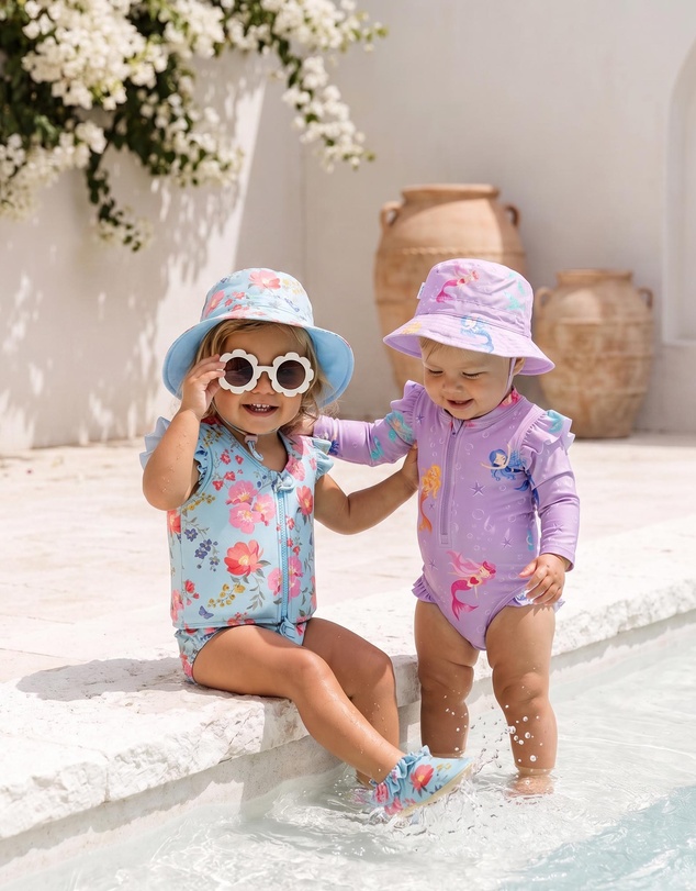 Toshi - Swim Sunhat Twinkle - Babies-Kids