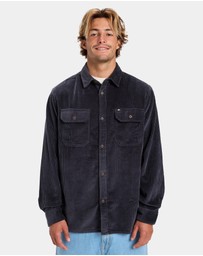 Quiksilver - Mens Venturo Cord Long Sleeve Shirt