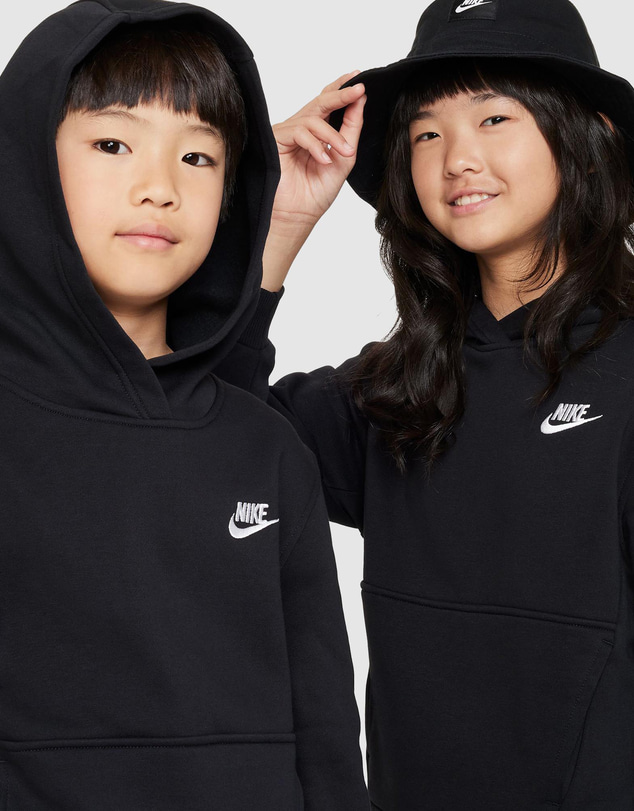 Nike - Big Kid's Club Fleece Pullover Hoodie - Kids