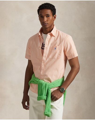 Classic Peach & White