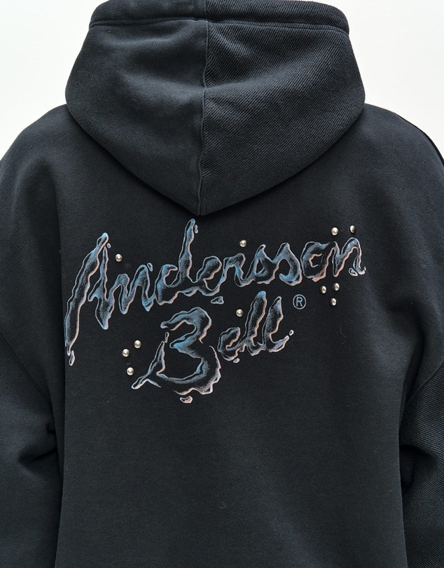 Andersson Bell - Patchwork Liquid Logo Hood Zip-Up
