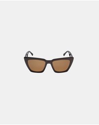 Soda Shades - Hailey II Espresso Brown