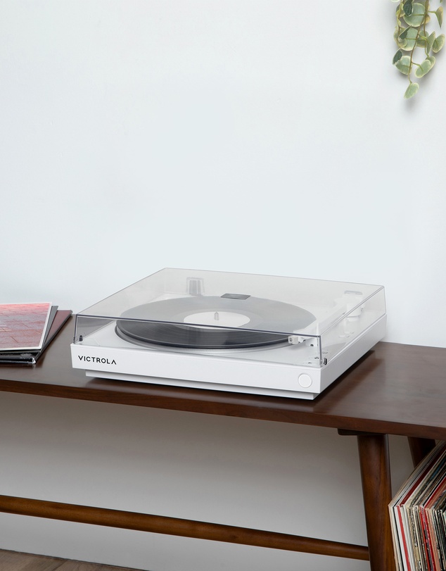 Victrola - Victrola Automatic Turntable - White