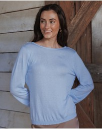 Petal & Pup - Tillie Lace Trim Cardigan - Pale Blue
