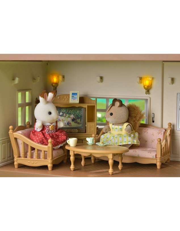 Sylvanian Families - Red Roof Country Home with Attic