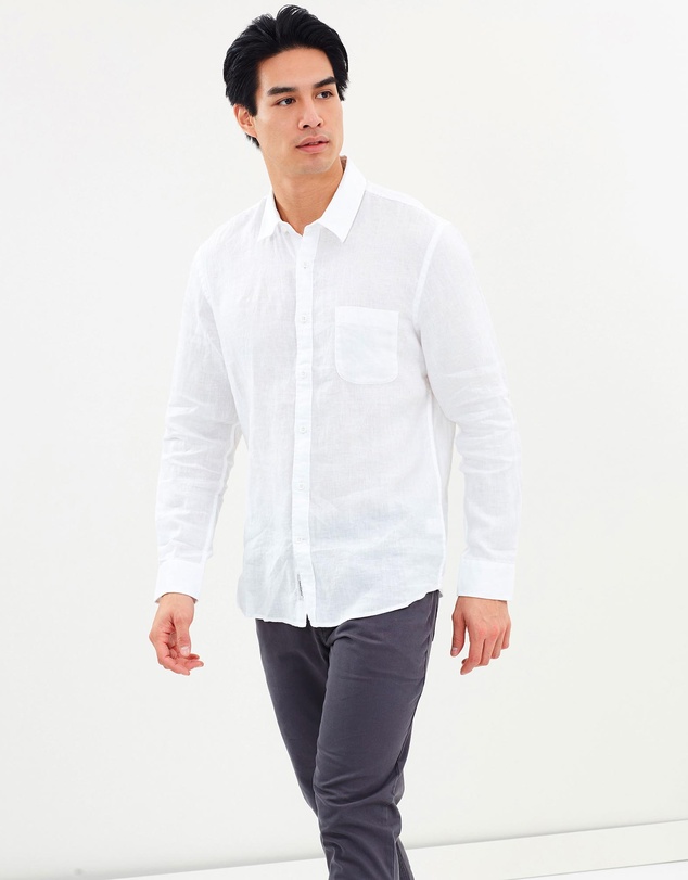 Sportscraft - Long Sleeve Linen Shirt