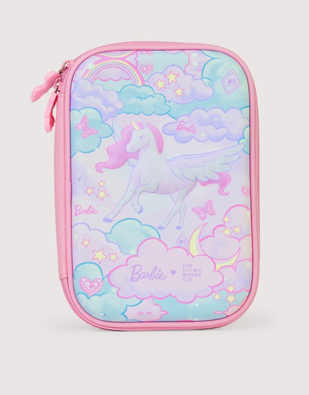 The Somewhere Co - Barbie Unicorn Fantasy Mini Bubble Pencil Case