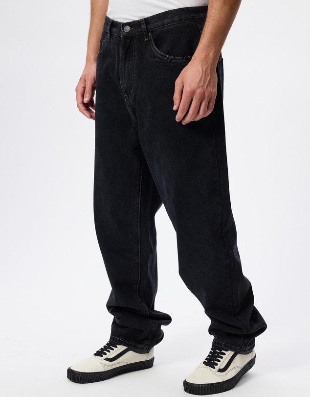 S Double - Embroidered Five Pocket Standard Jeans