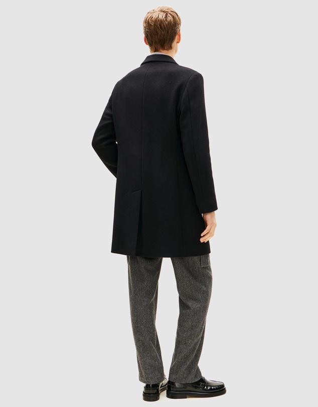 Tommy Hilfiger - Smart Casual Wool Blend Single Breasted Coat