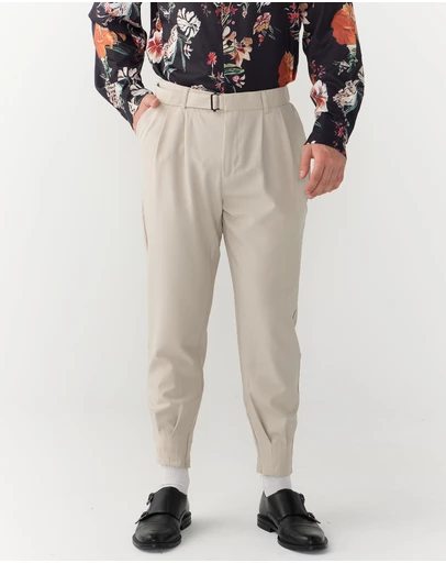 Justin Cassin - Dempsey Belted Joggers