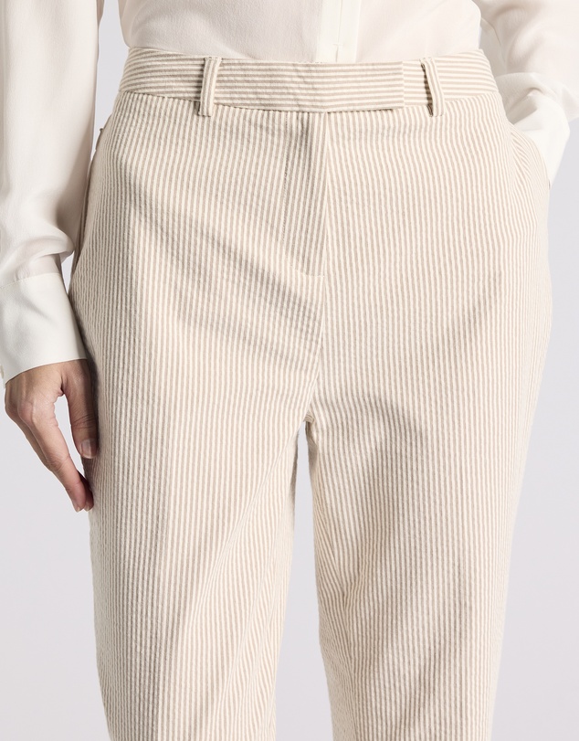 David Lawrence - Alberta Seersucker Pants
