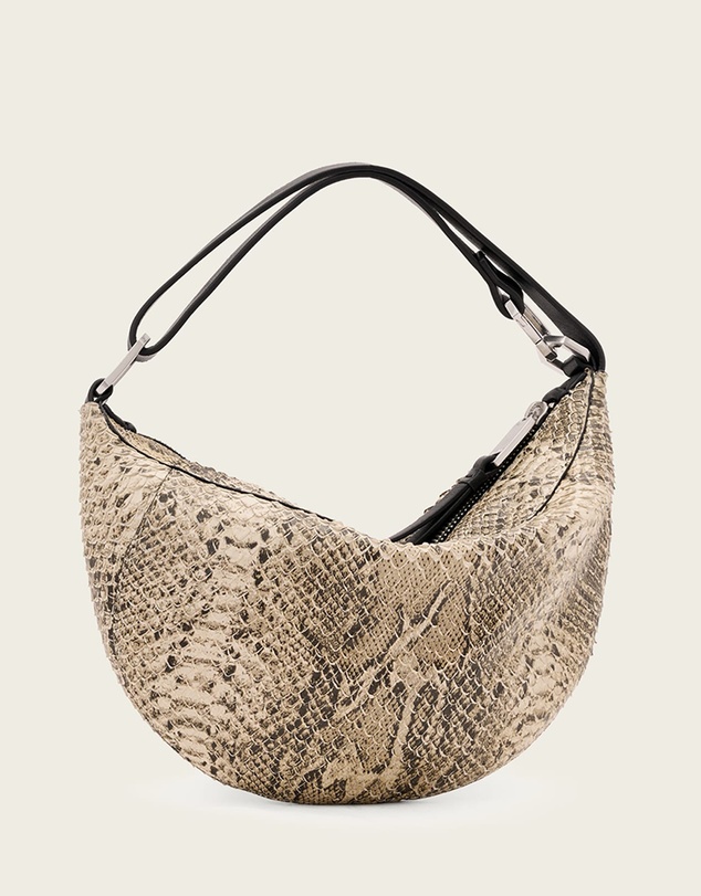 AllSaints - Luna Micro Snake Bag