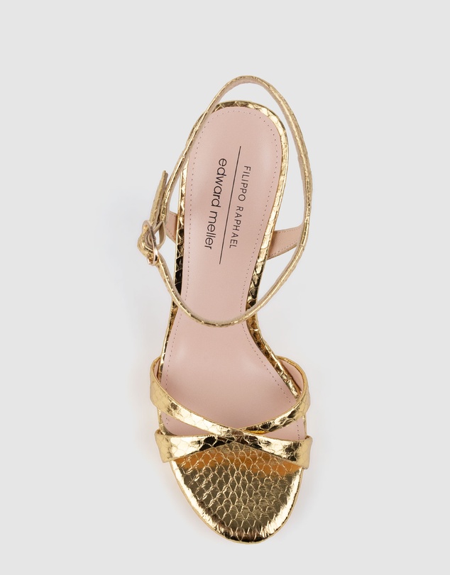 Edward Meller - WALTZ110 Crossover Platform Sandal