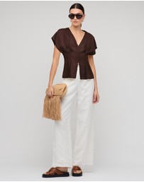 Staple the Label - Estelle Pleated Blouse