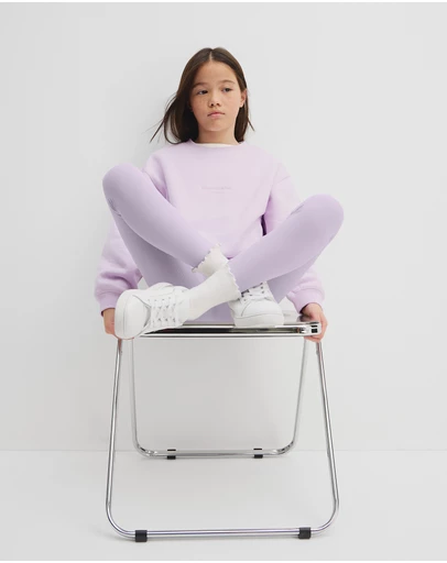 Country Road - Organically Grown Cotton Blend Solid Rib Legging