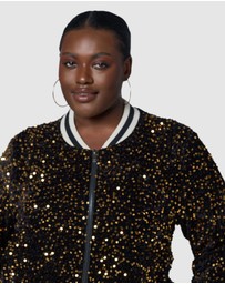 Sunday In The City - Sunday Girl Sequin Bomber