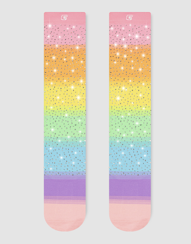 Crazy Skates - Crazy Socks Diamond Magic Knee High Socks